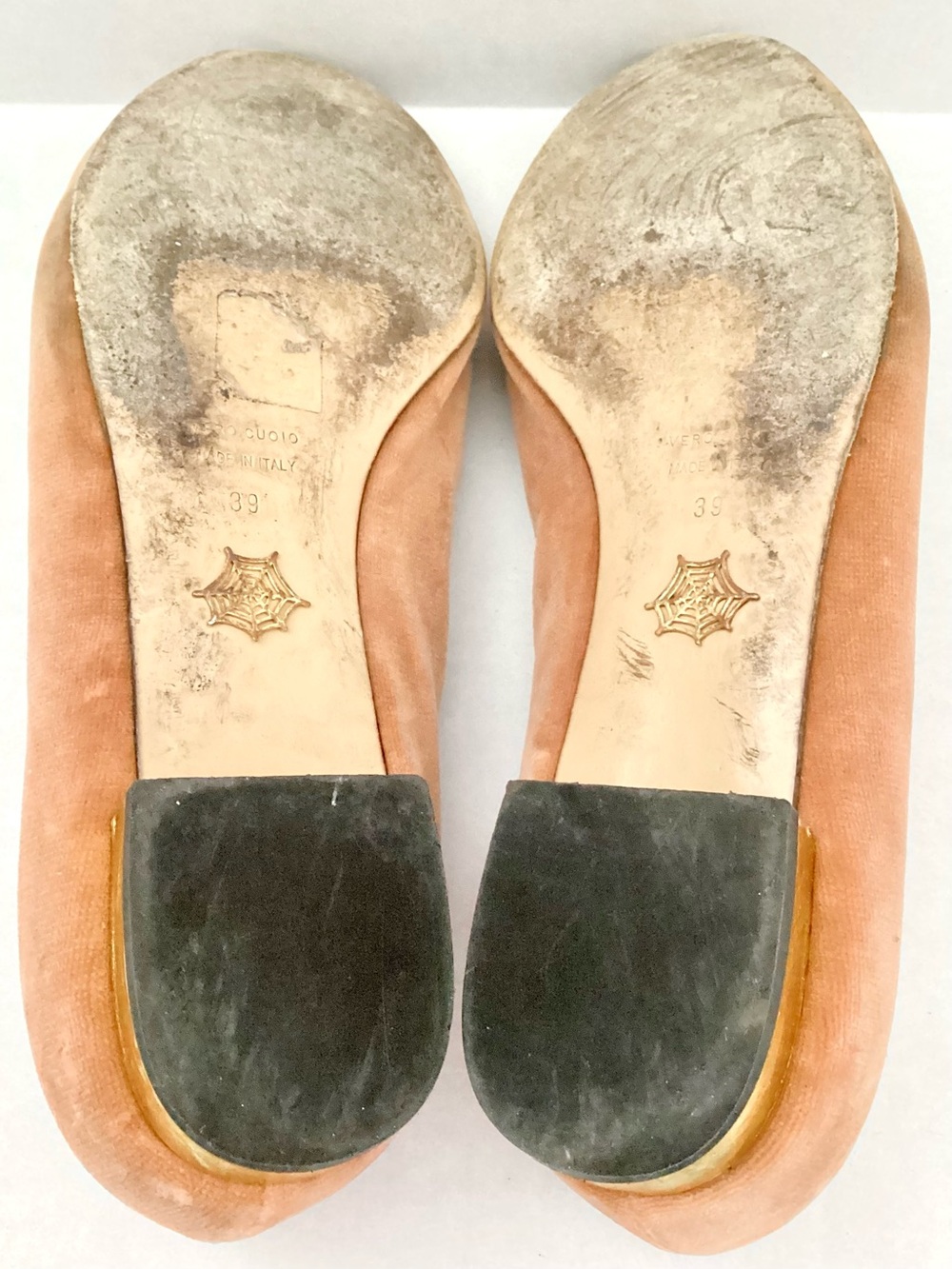 CHARLOTTE OLYMPIA #EMOTICATS Velvet Flats Size 39 Org. $525 - Picture 13 of 13